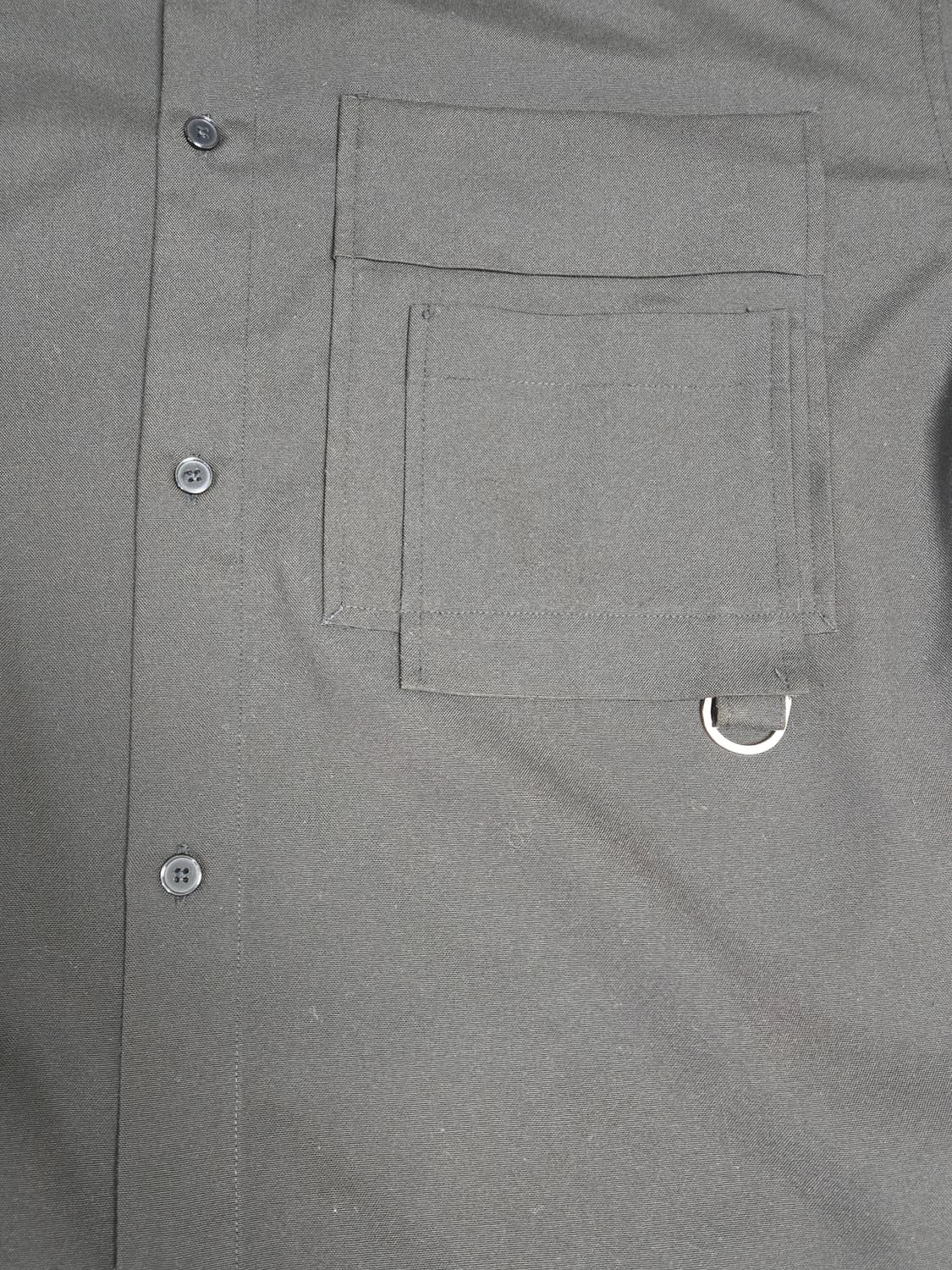 일꼬르소 오버핏 블랙 셔츠 상품이미지3