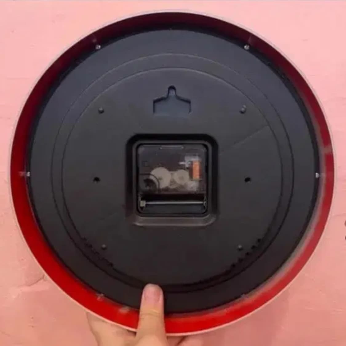 하리보 레드 무소음 벽시계 26cm 상품이미지2