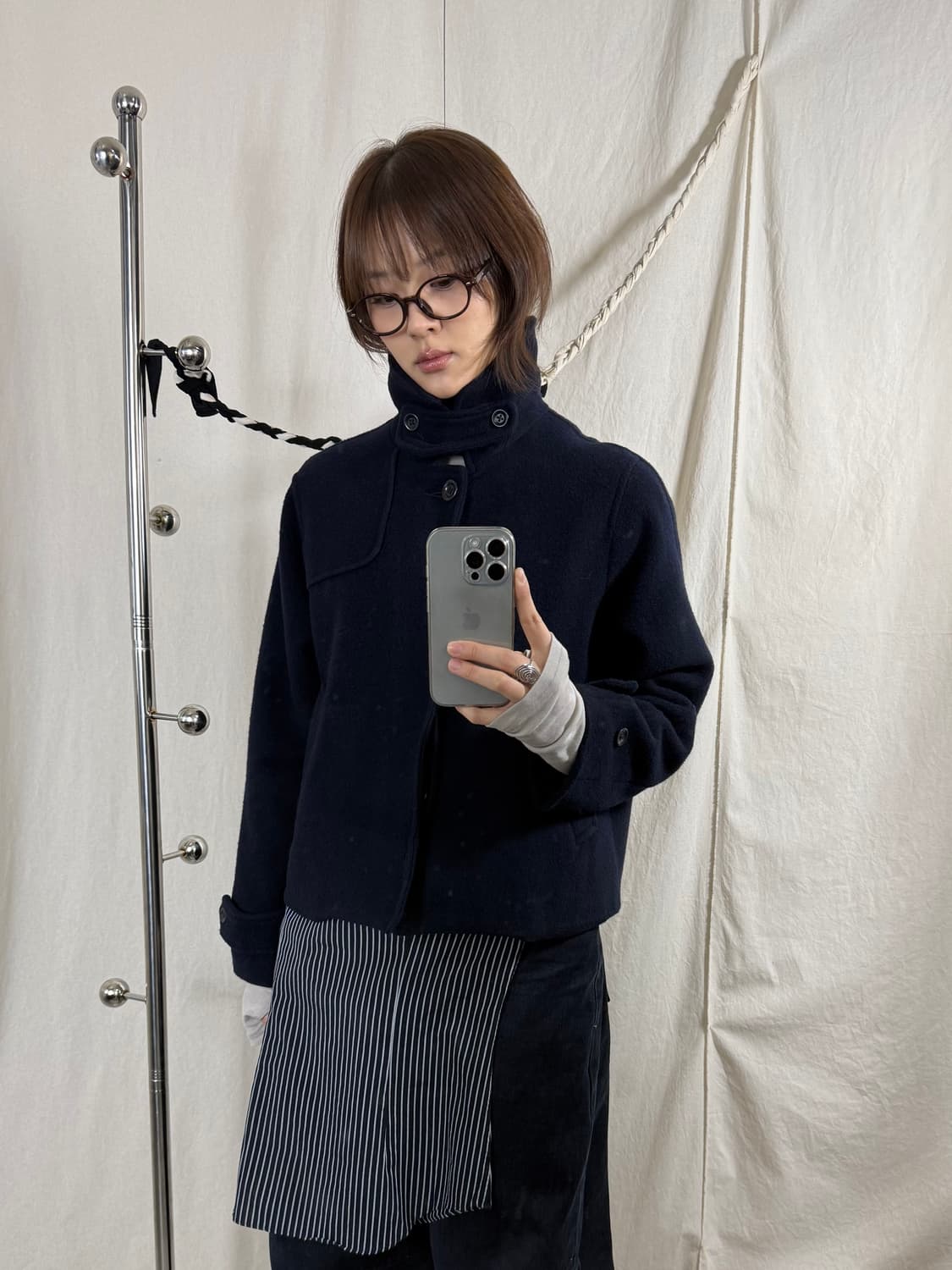 Grandma Mama Daughter 숏 코트 상품이미지1