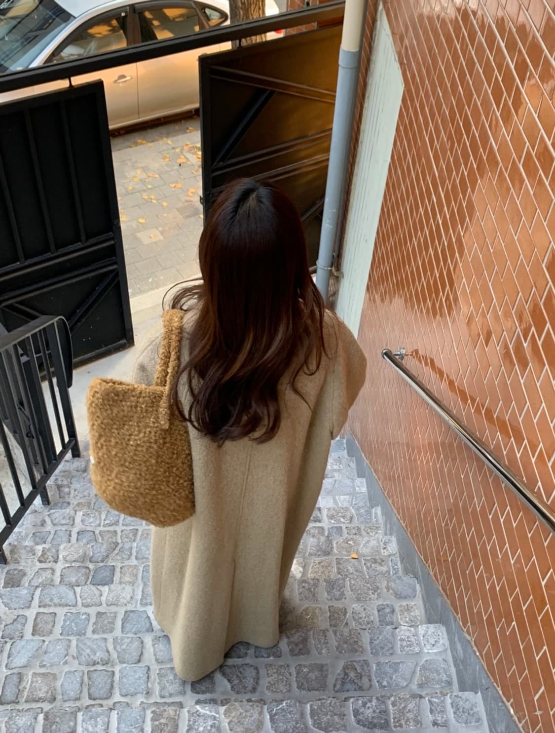 르벙드 르셈버백 카멜 라지 상품이미지2