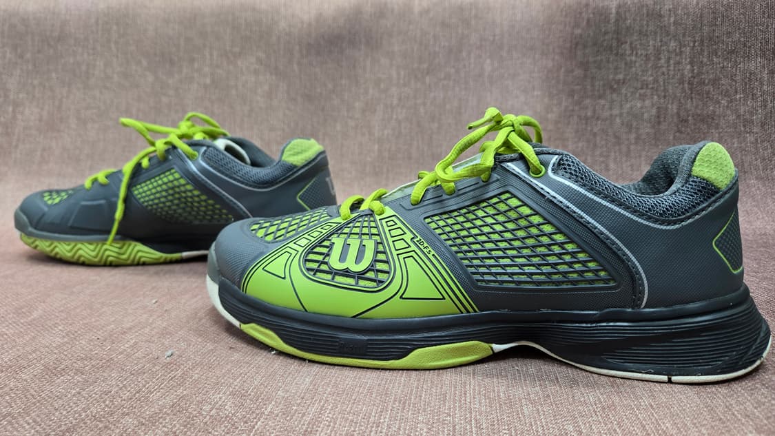 윌슨 250mm- 테니스화 회색/형광색 운동화 상품이미지4