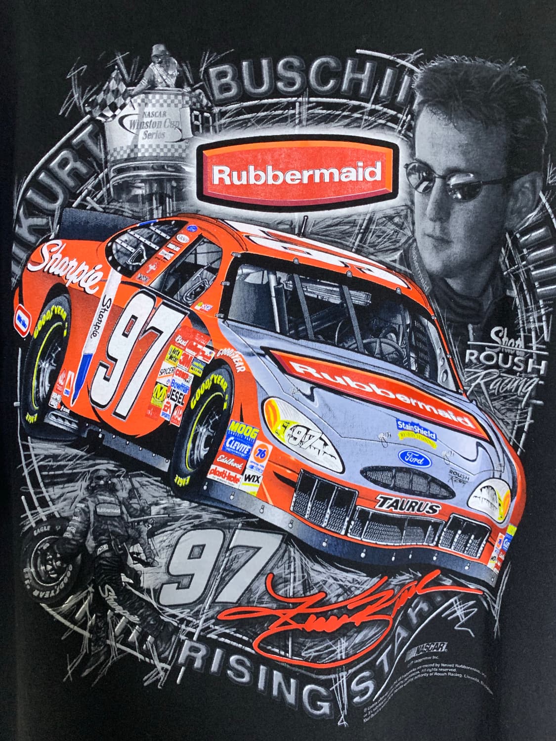 [XL] 90s 나스카 레이싱 빈티지 반팔티 티셔츠 상품이미지4