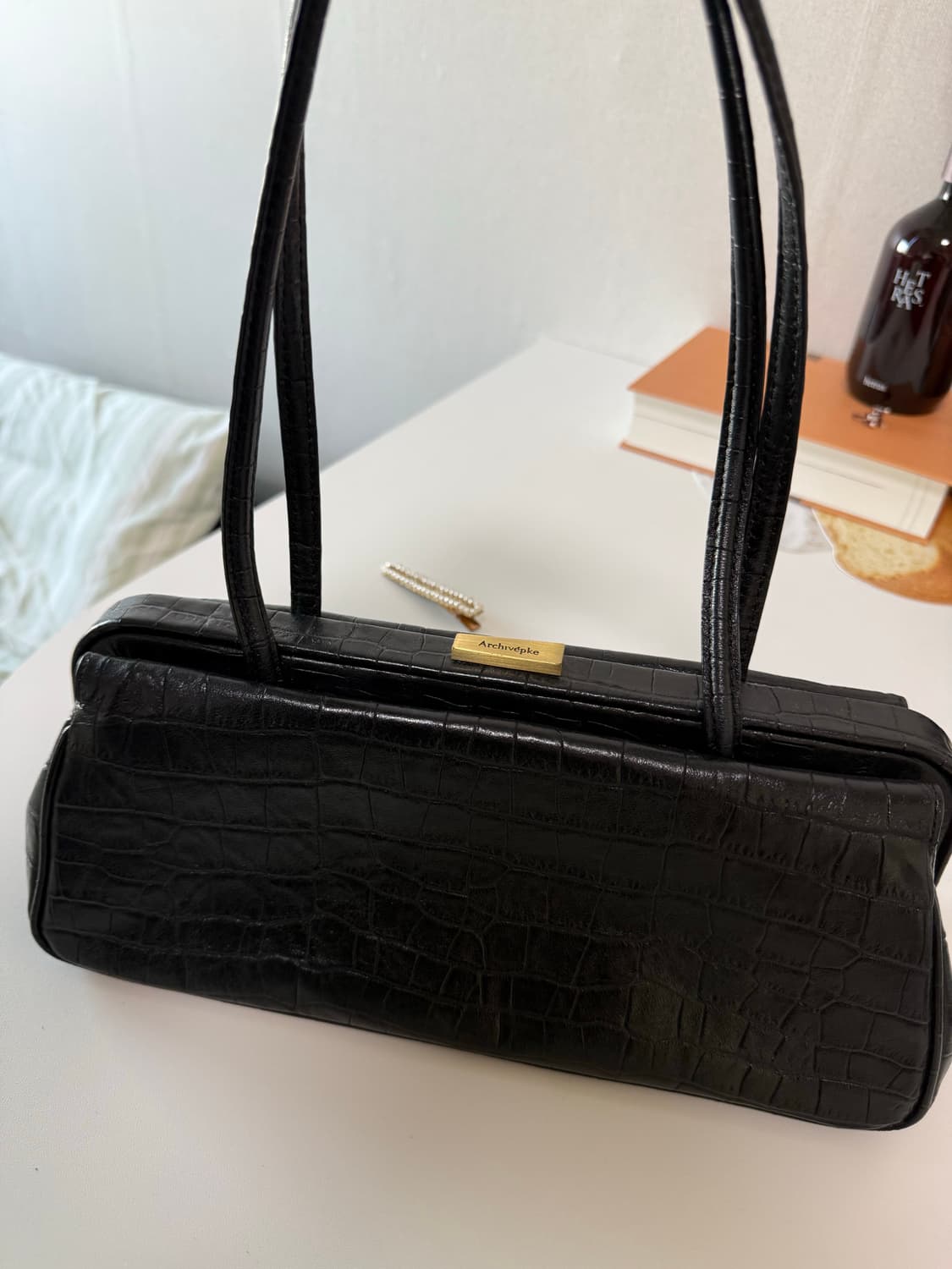 아카이브앱크 이터널백 블랙(양가죽) 상품이미지9