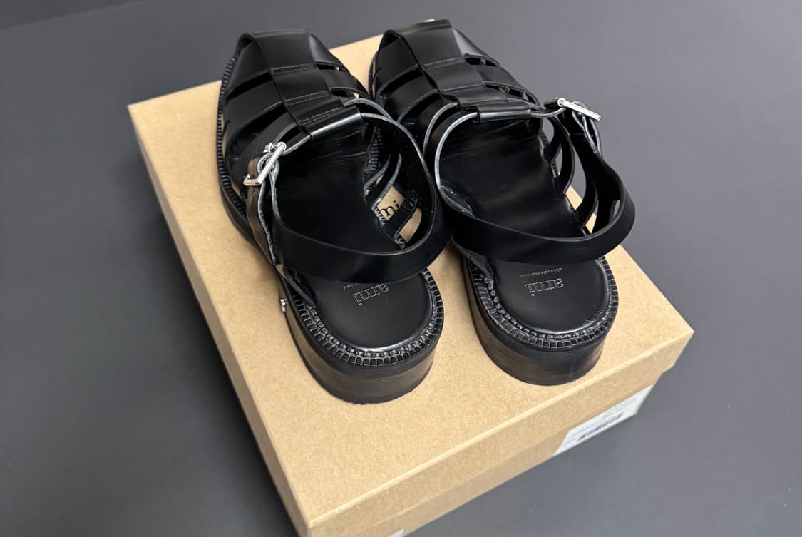 AMІ Paris  Square-toe sandals 상품이미지3