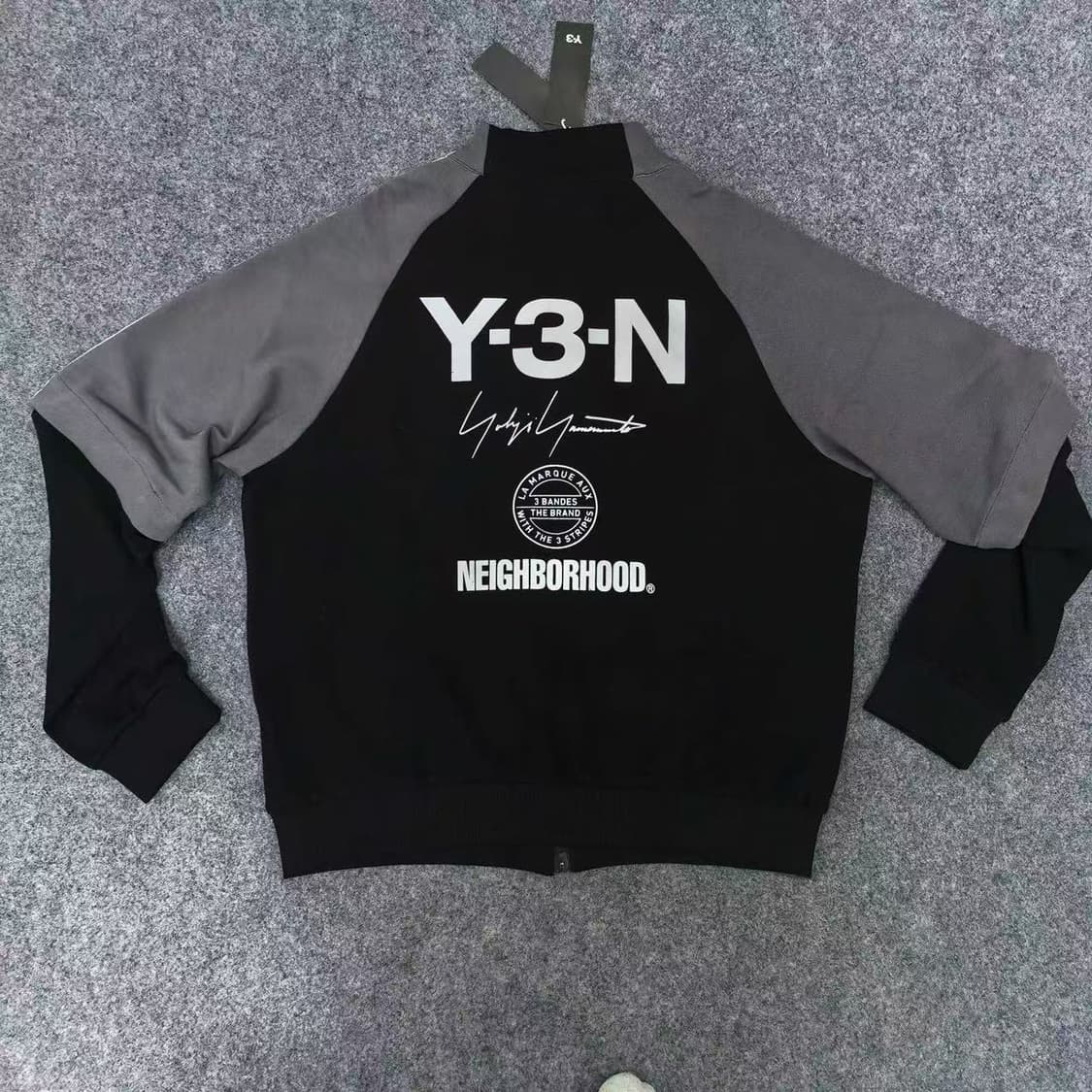 아디다스 x 네이버후드 Y3 탈부착 가능한 자켓 M 상품이미지3