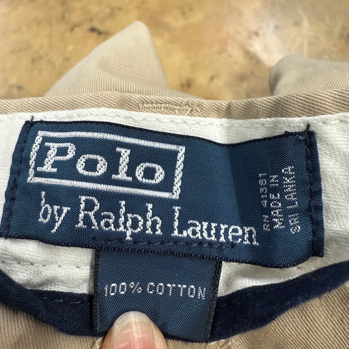 [정품] 폴로 랄프로렌 베이지 면바지 b15 상품이미지4