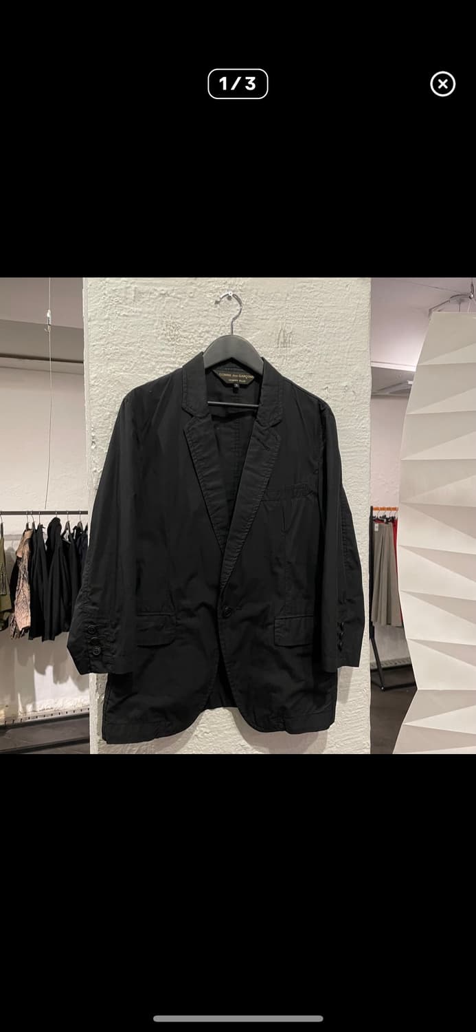 꼼데가르송 옴므 플러스 크롭 블레이저 상품이미지1