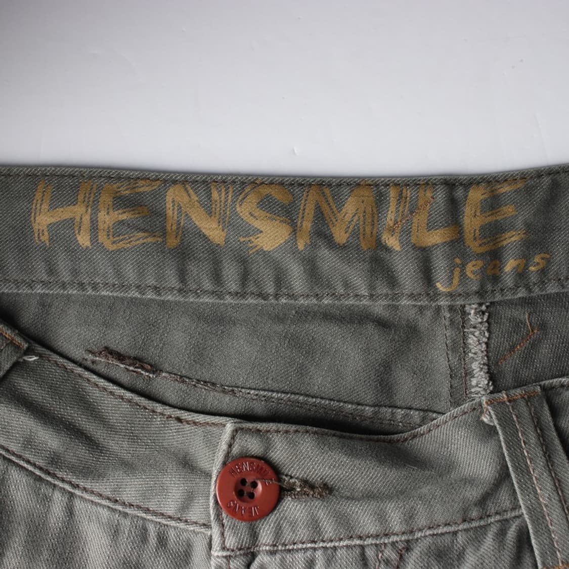 HENSMILE 빈티지 워시드 카고 팬츠 30 상품이미지6