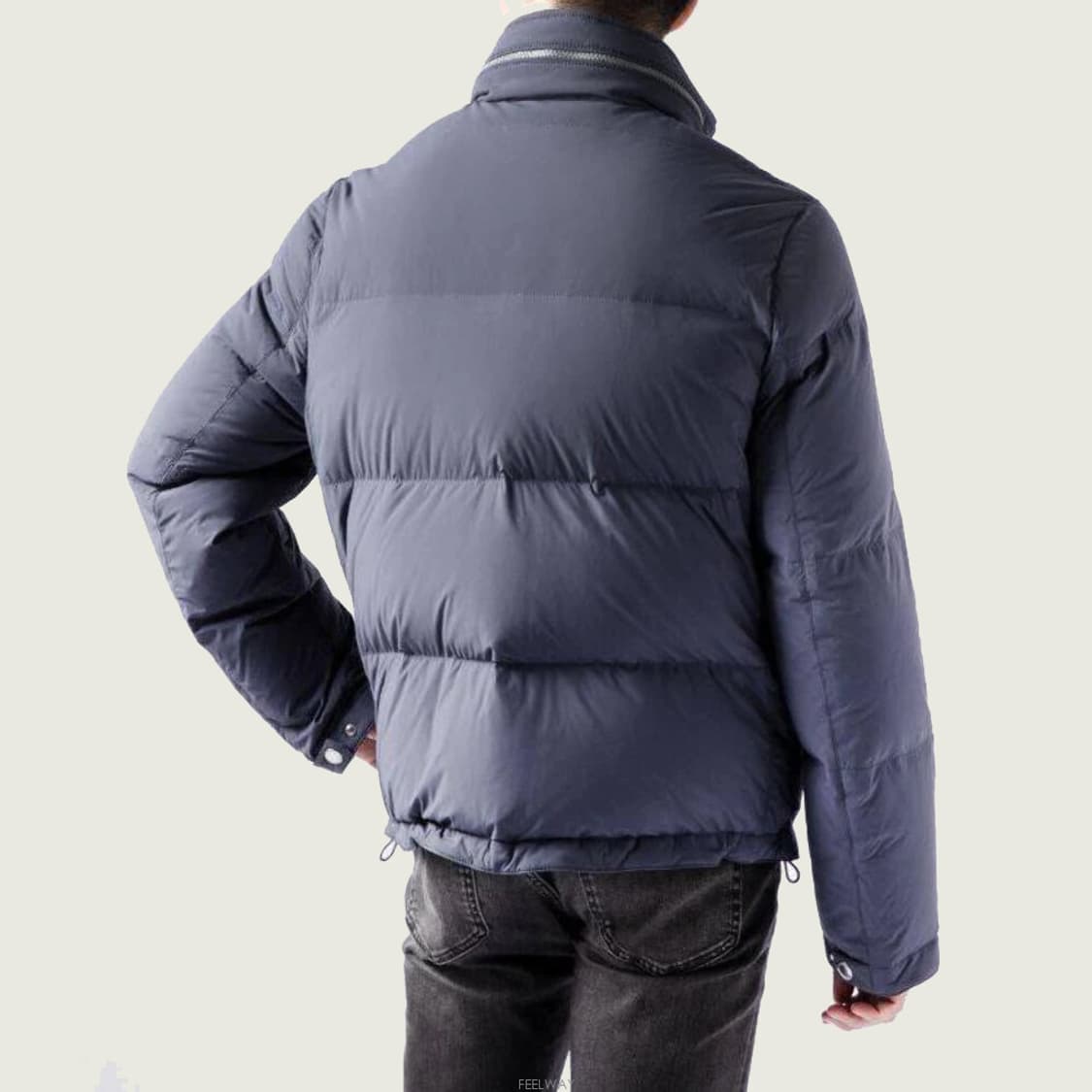 [새상품] 브루넬로 쿠치넬리 타페타 구스다운 패딩 자켓 XL 상품이미지5