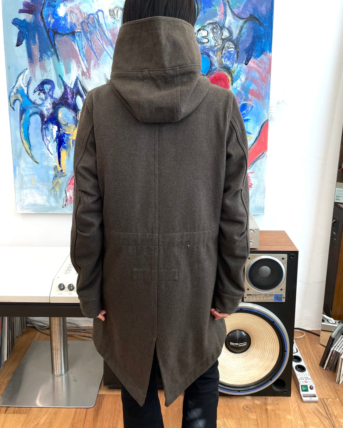 [M] 캐서린햄넷 피쉬테일 코트 상품이미지5