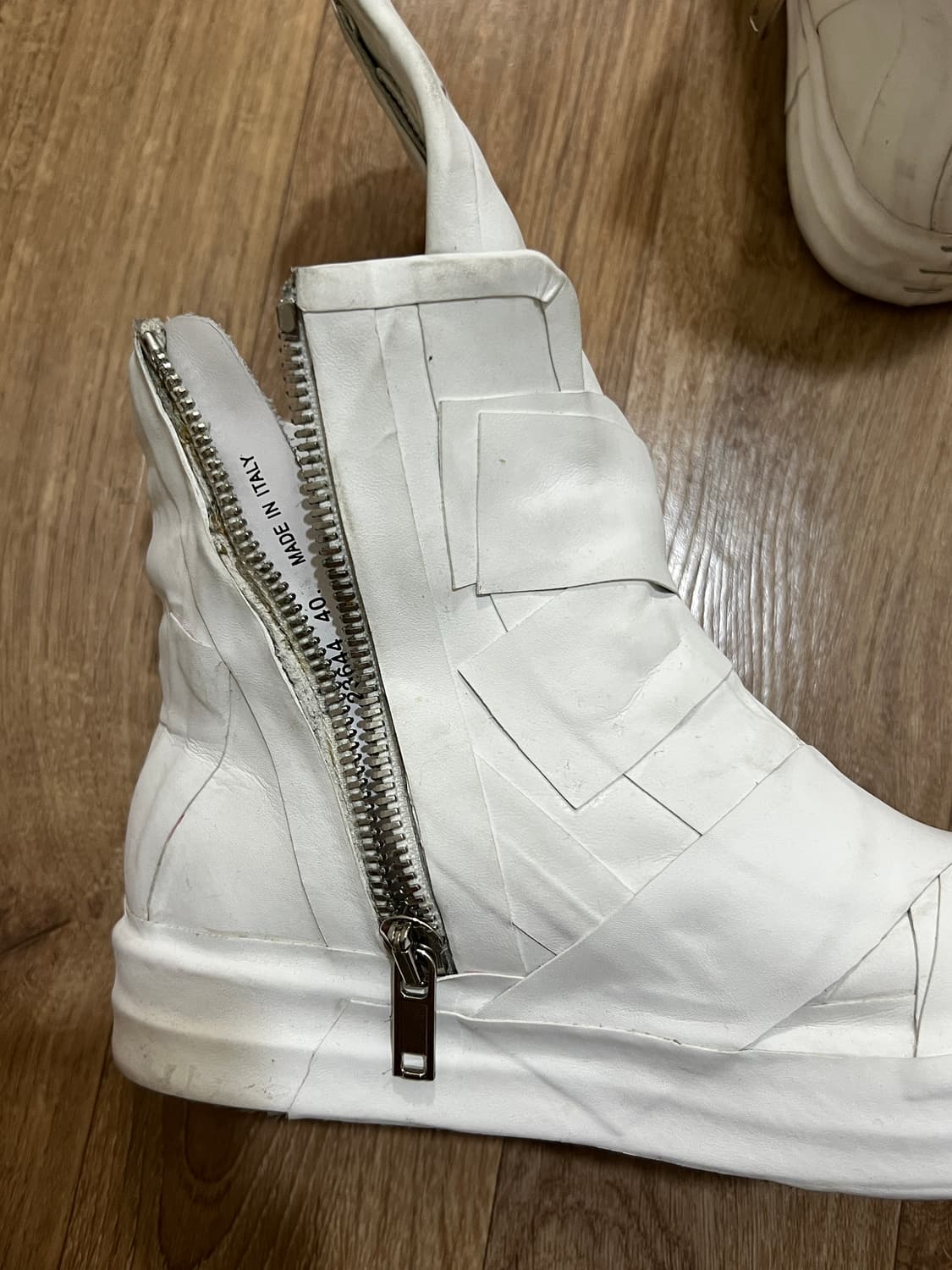 릭오웬스 FW20 Performa whiterubber geobasket 상품이미지4