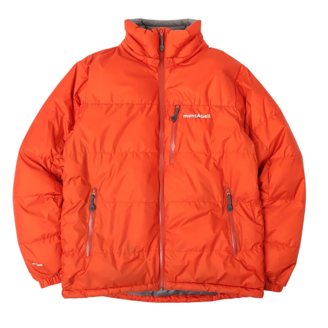 몽벨 오렌지 ex800 나일론 쉘 다운 패딩 상품이미지1