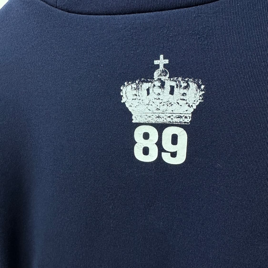 파리게이츠 골프웨어 폴라넥 긴팔 티셔츠 네이비 0사이즈 J28 상품이미지8