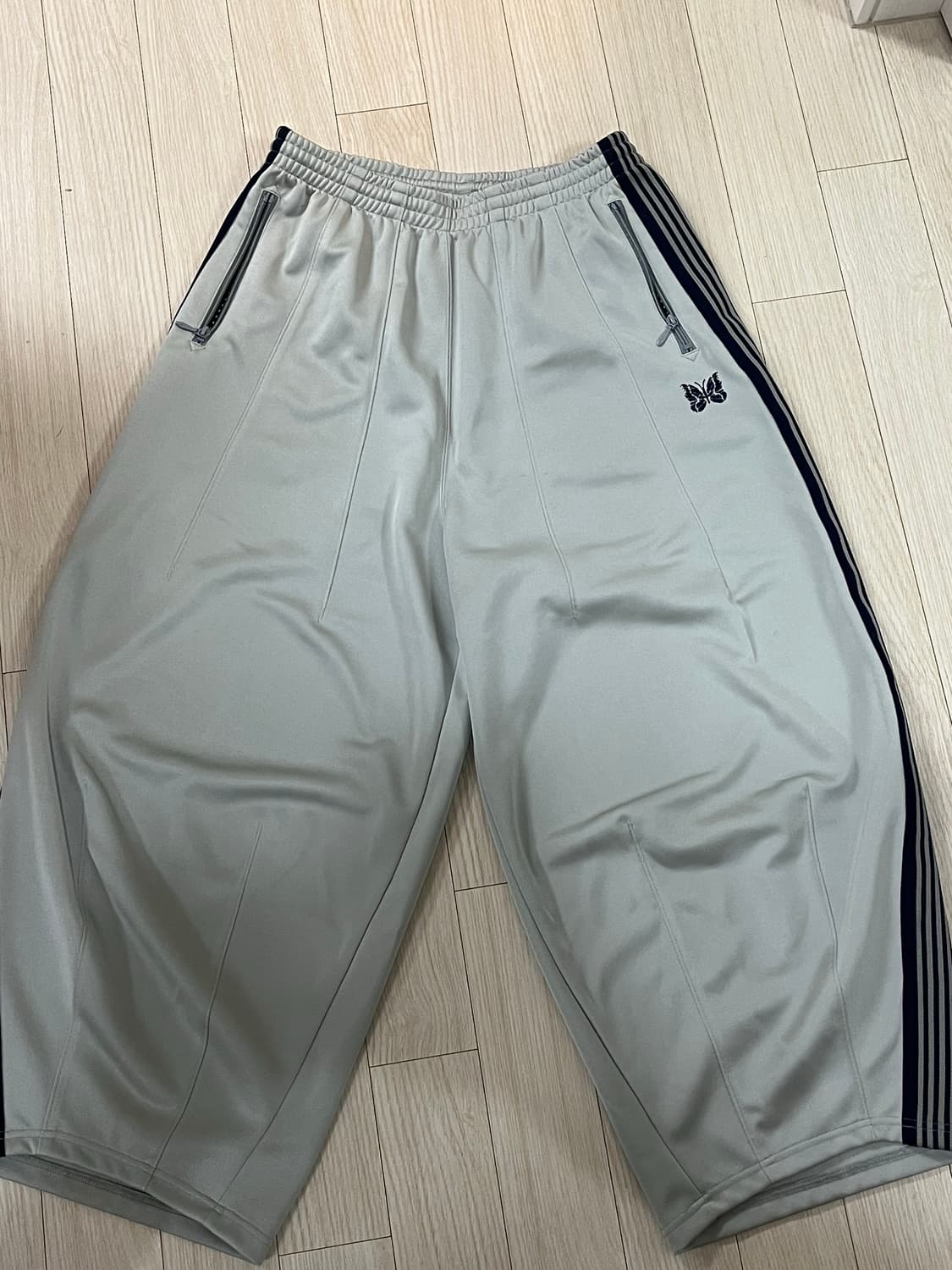 니들스xLHP H.D 트랙 팬츠 폴리 스무스 그레이 S 상품이미지1