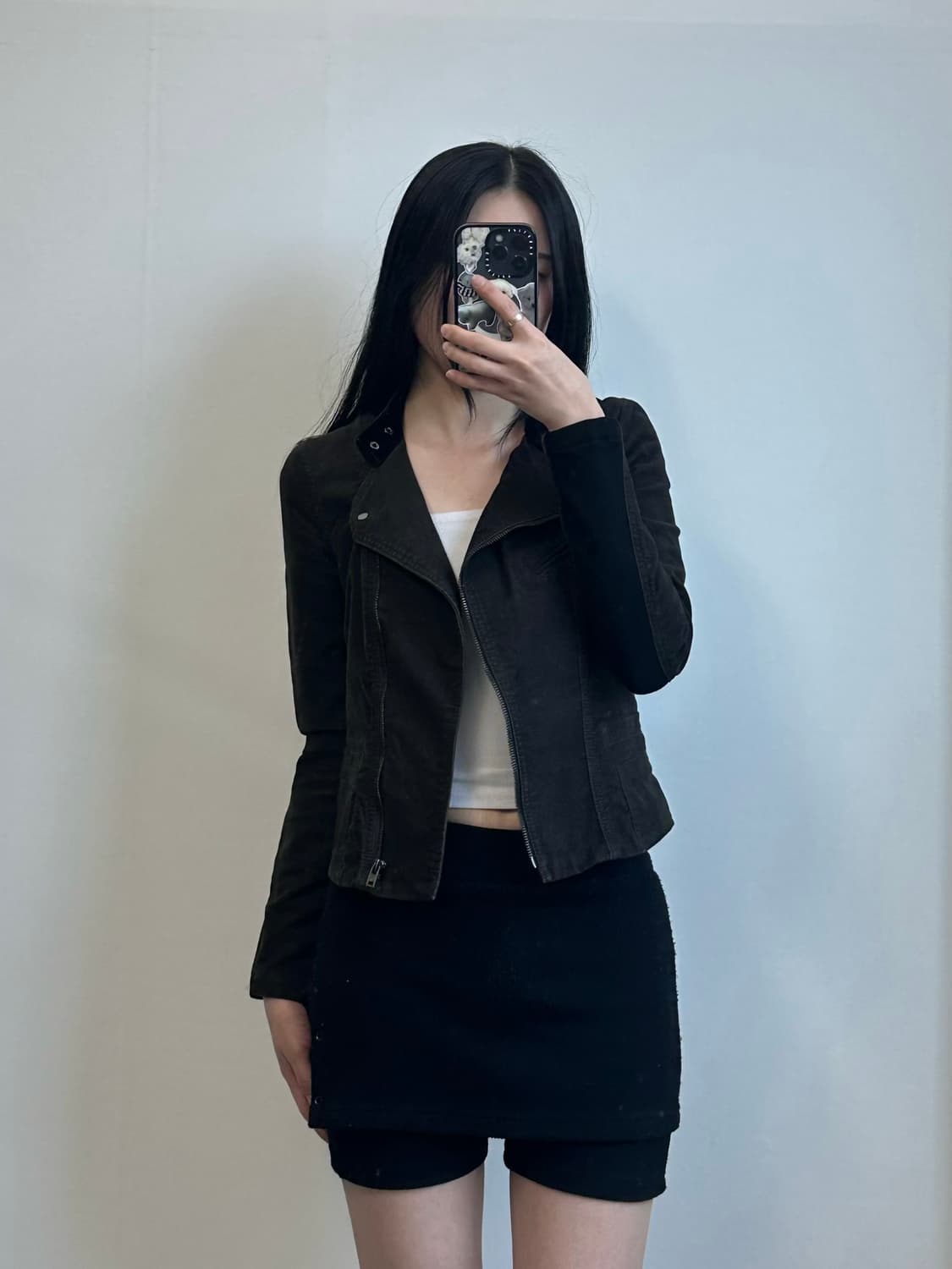 Vintage 빈티지 사선 라이더 자켓 상품이미지1