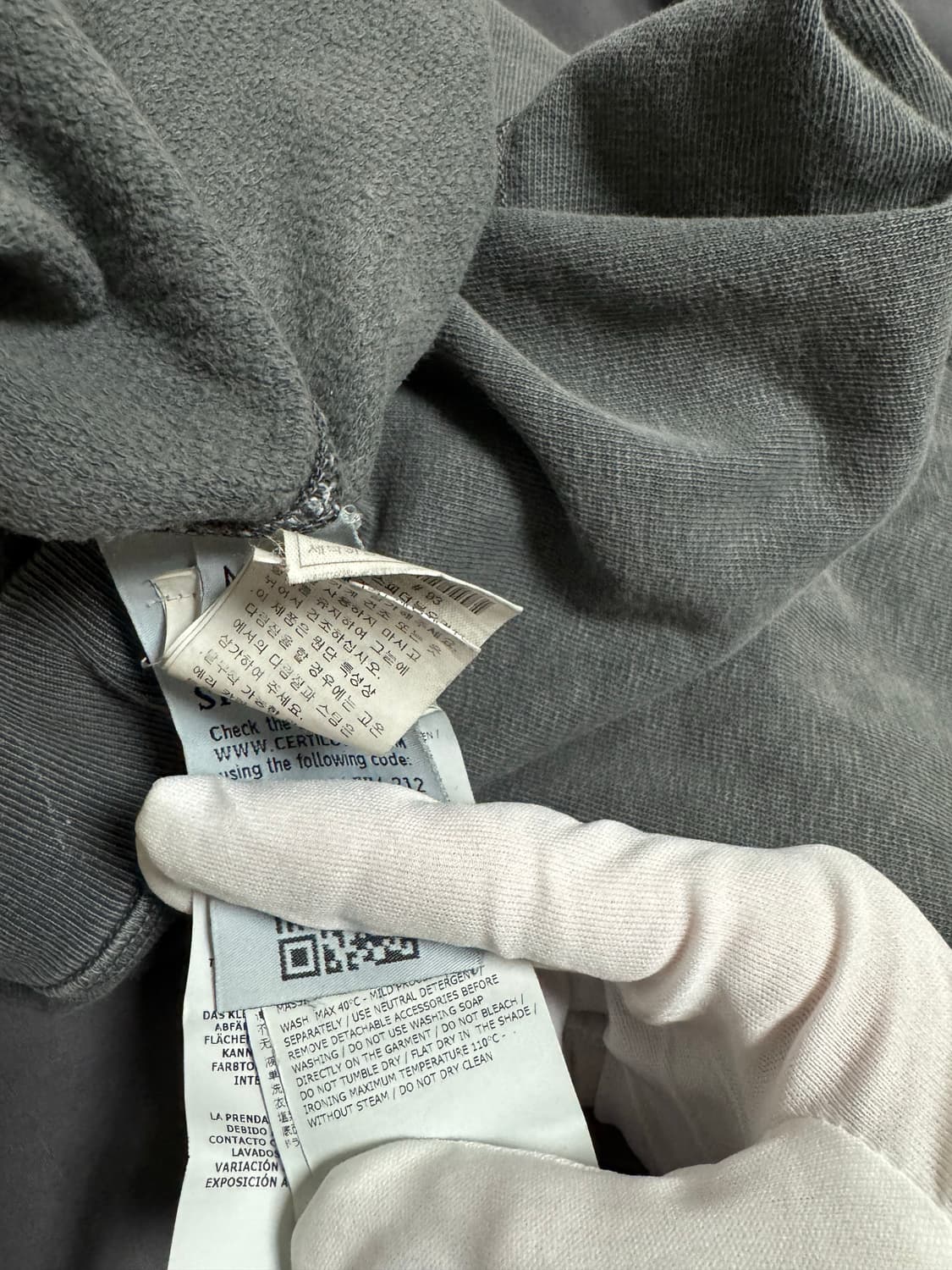 (백화점판,정품) 스톤아일랜드 올리브 맨투맨 M 상품이미지6