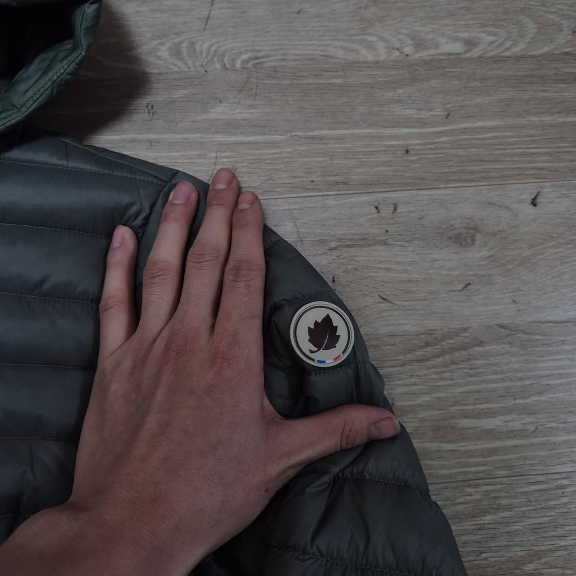 라푸마 SINCE 1930 사이드와펜 다운 후드 롱 경량패딩 L(100) 상품이미지4