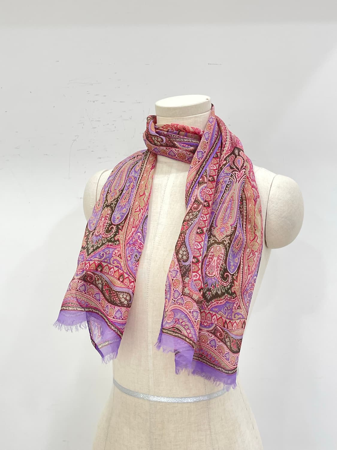 에트로 실크 머플러 상품이미지3