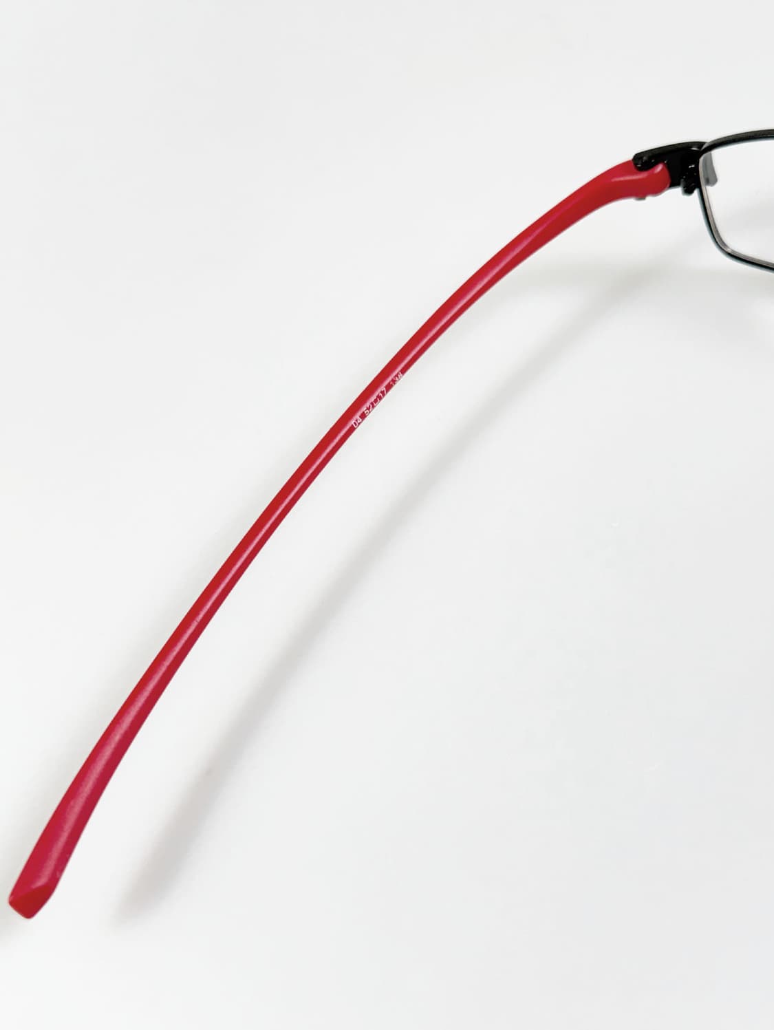 90s PLAYBOY 블랙 레드 메탈 슬림 스퀘어 빈티지 안경 상품이미지8