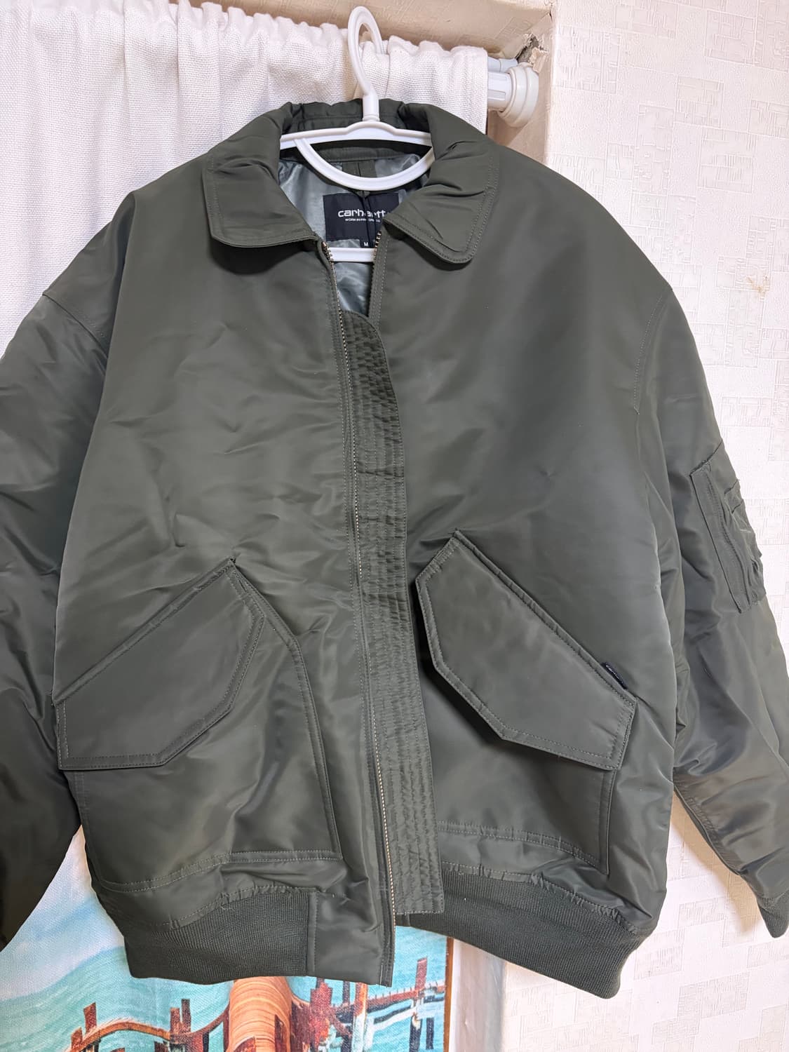 CARHARTT WIP OLTEN BOMBER M 새 상품 상품이미지4