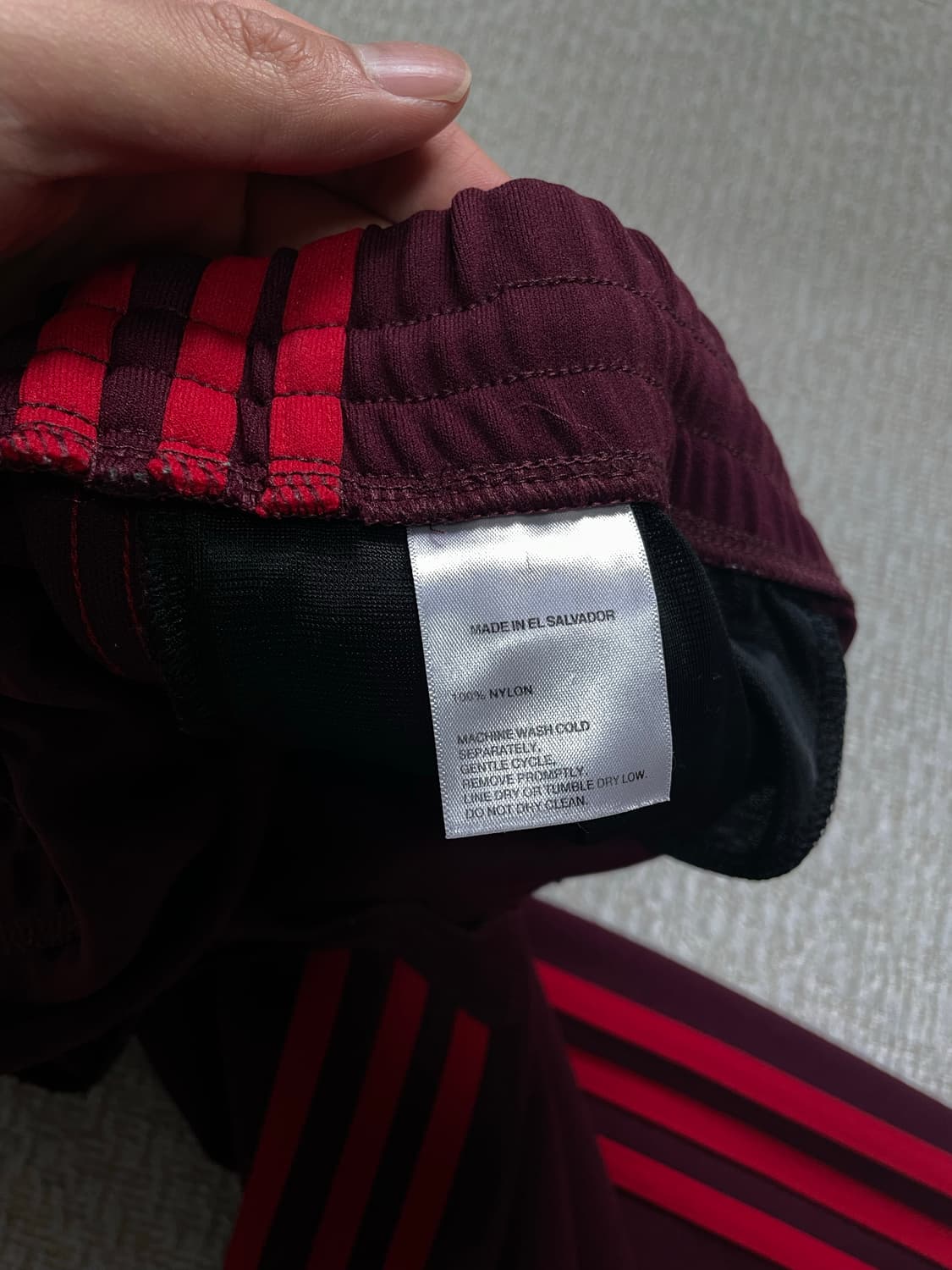 YEEZY 아디다스 ADIDAS 칼라바사스 조거/트랙 팬츠 XXL 버건디 상품이미지4