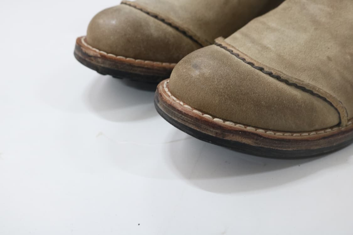 훕데두 주름 레더 엔지니어 부츠 상품이미지4