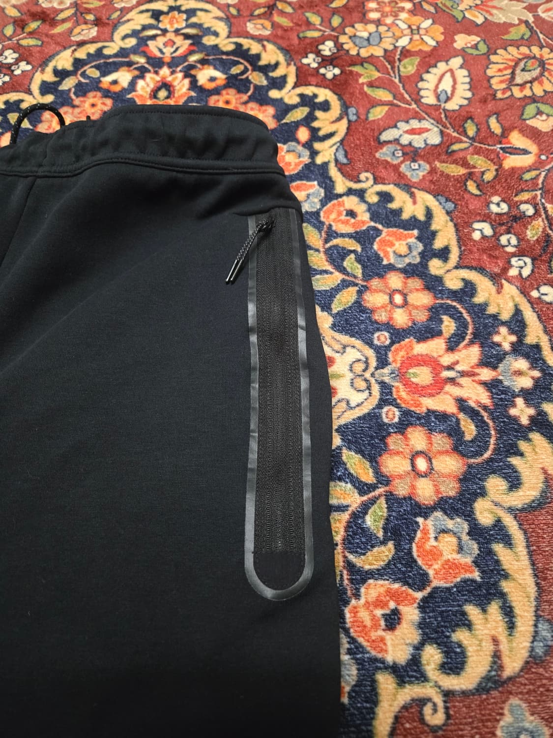 [L] 나이키 테크 플리스 조거 팬츠 블랙 상품이미지4