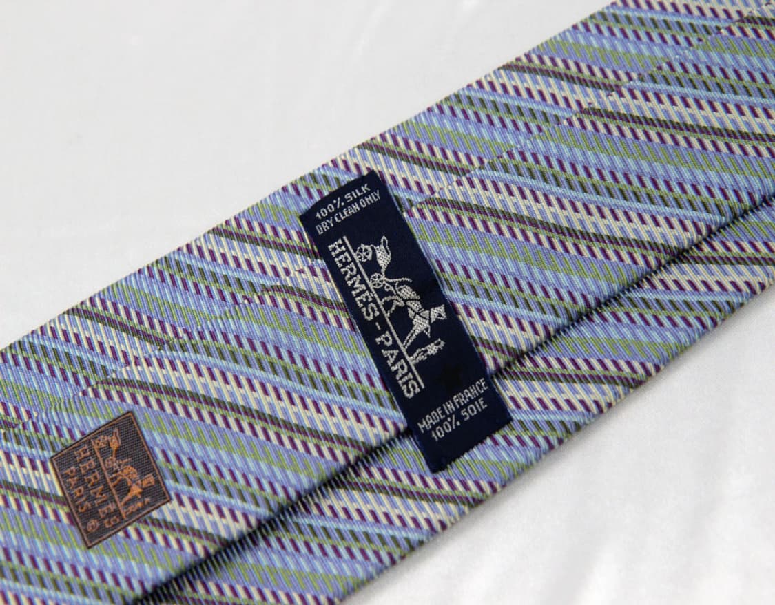 에르메스 8.6cm A등급 남자 명품 넥타이 상품이미지4