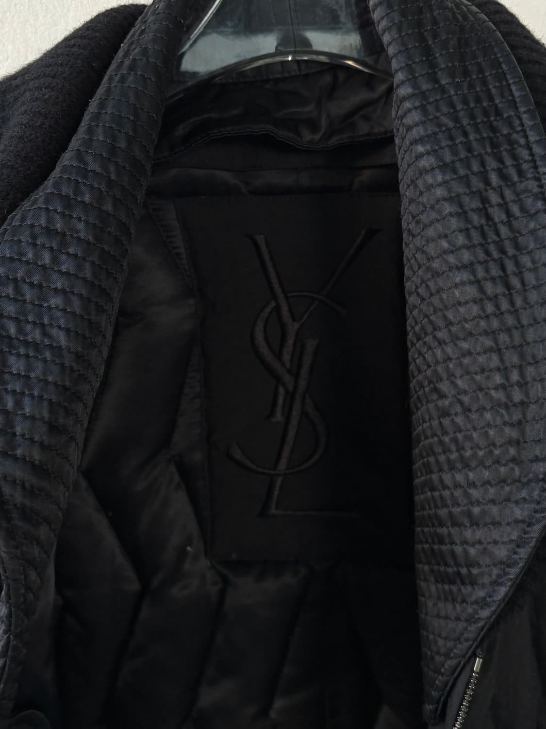 생로랑 10fw 런웨이 피스 밀리터리 봄버 자켓 상품이미지8