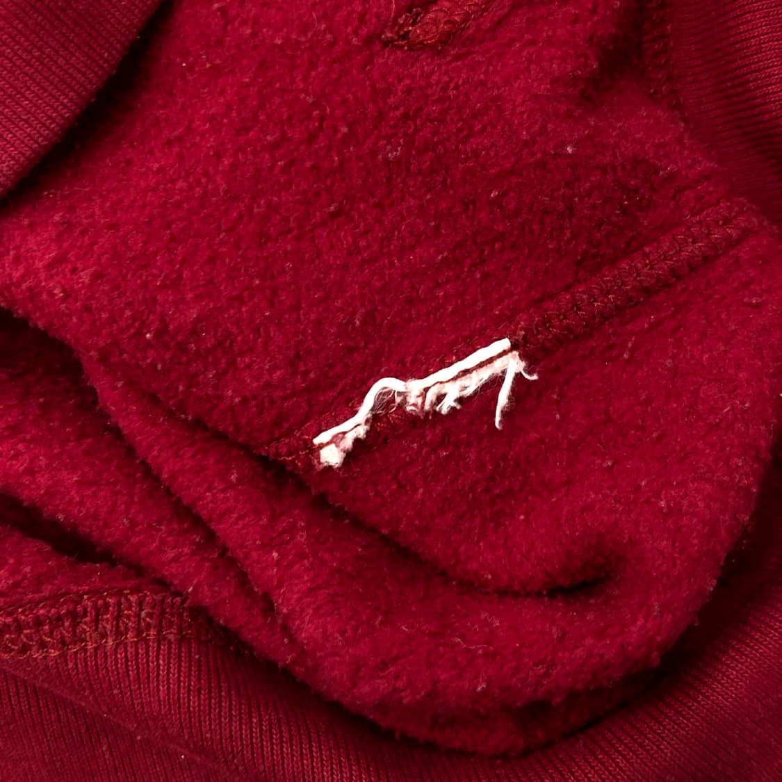 홀리스터 버건디 후드티 상품이미지4