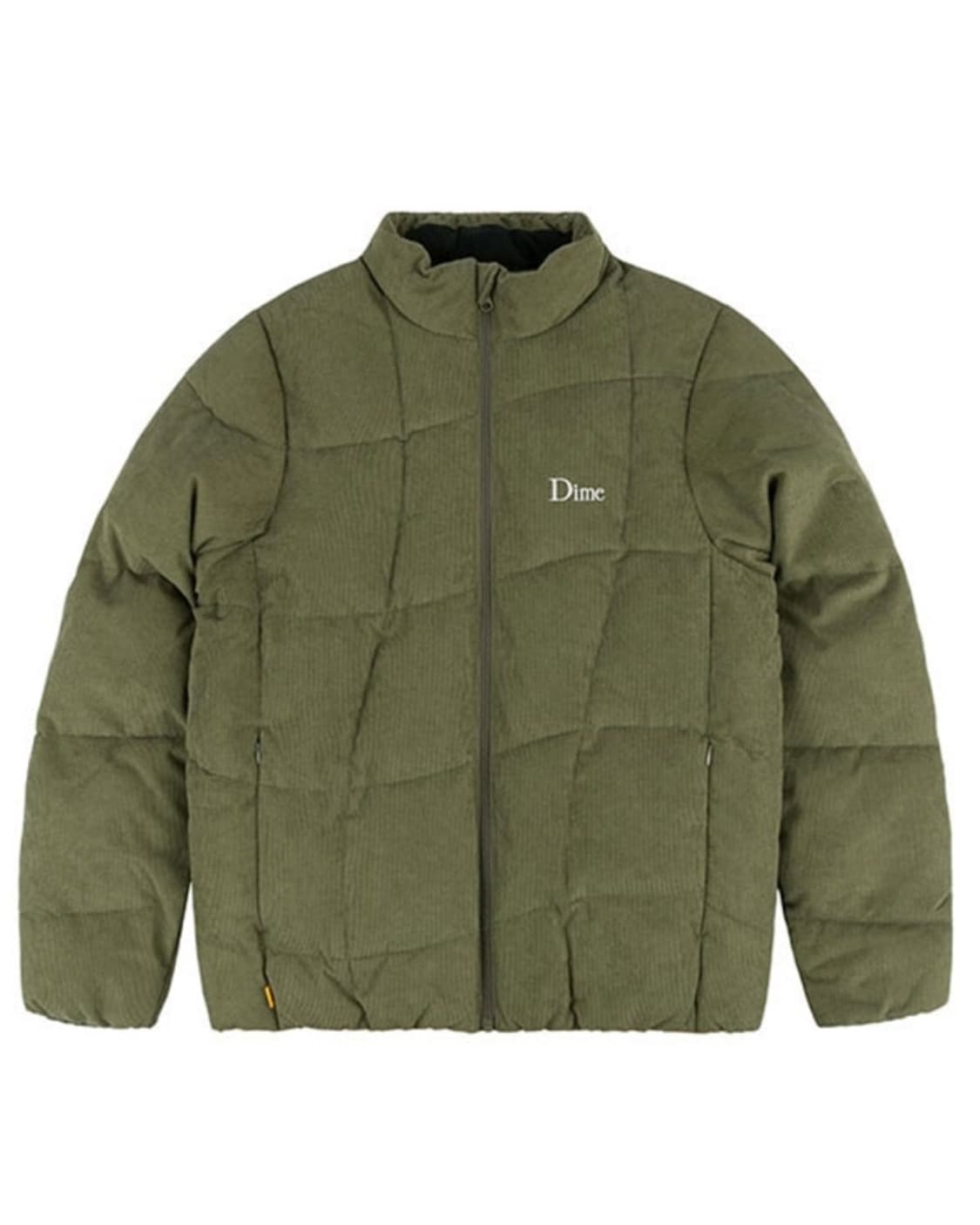 [구매]dime다임 코듀로이 웨이브 푸퍼 자켓 올리브 삽니다 상품이미지1