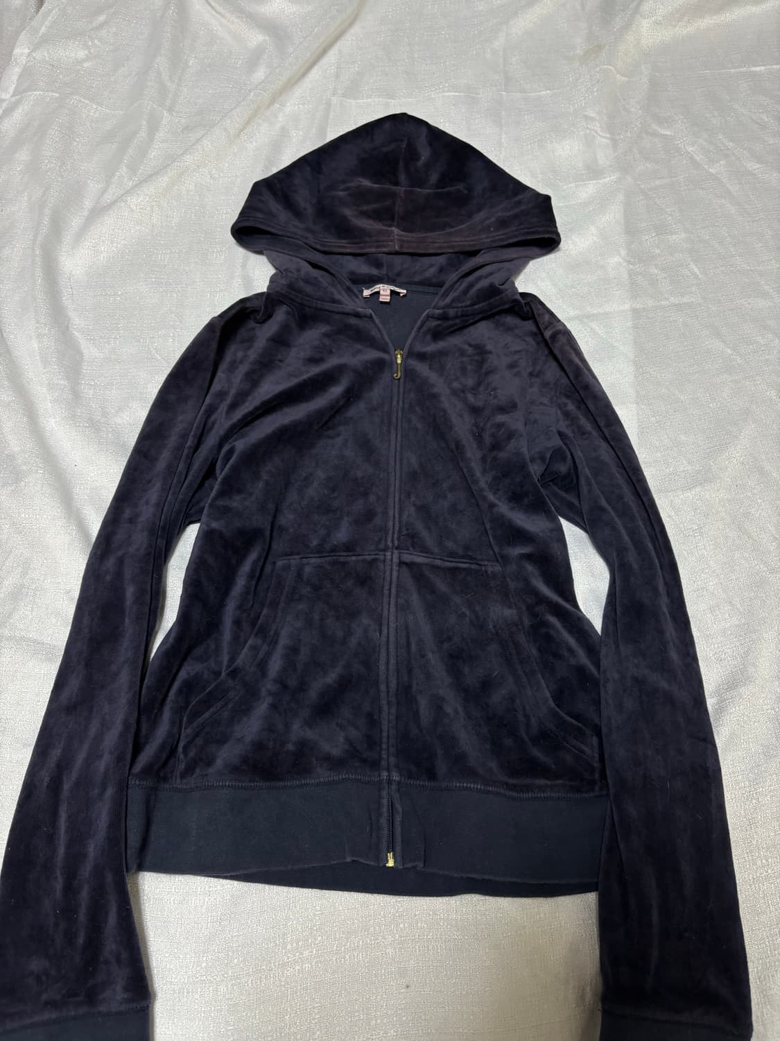 “Juicy Couture” Navy Velvet Y2K Design H 상품이미지5