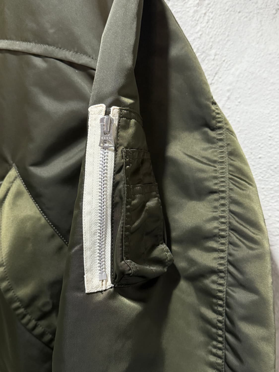 사카이 Sacai 나일론 트윌 블루종 MA-1 봄버 재킷 상품이미지6