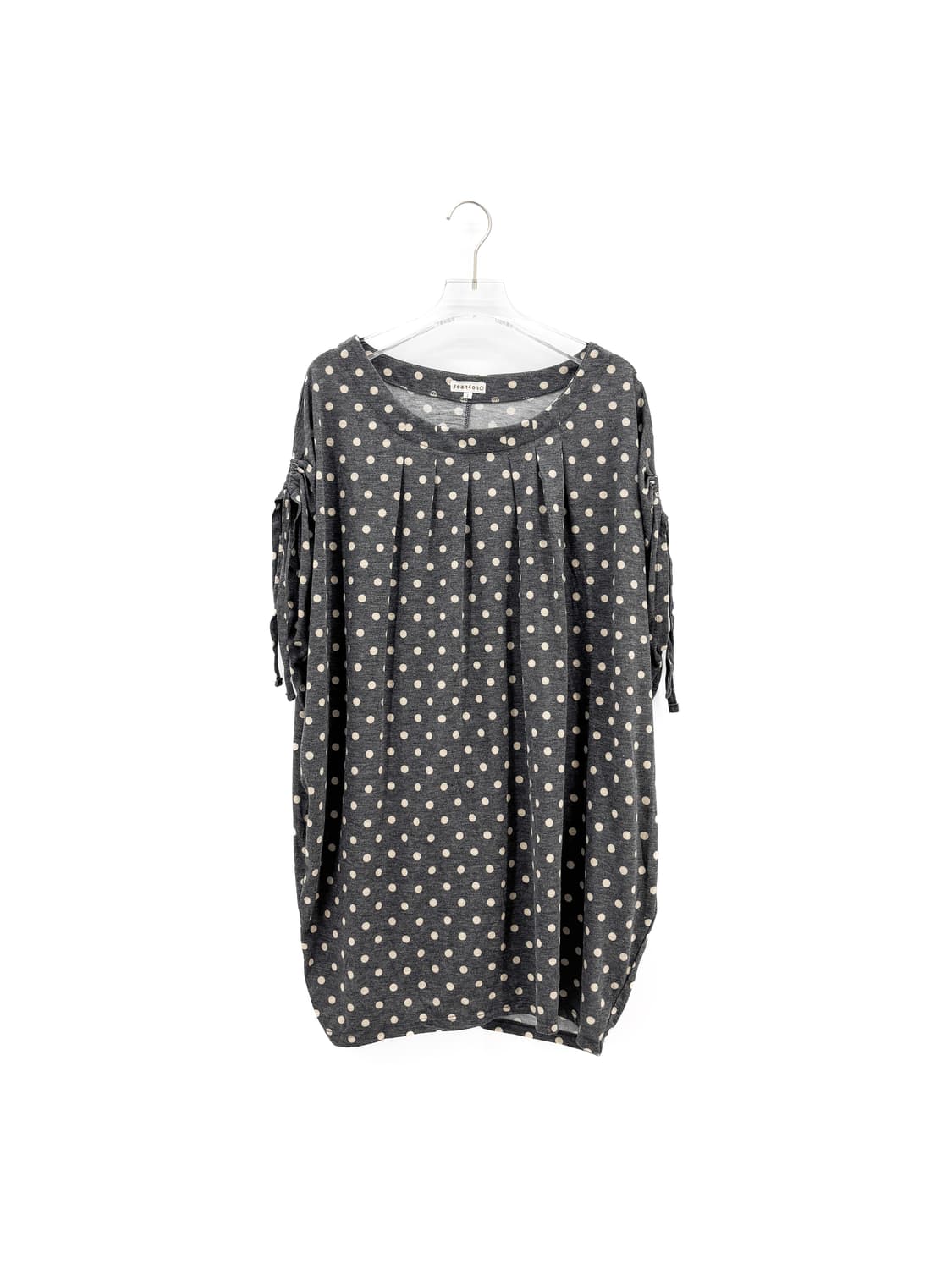 빈티지 도트 튜닉 탑 ... 또는 스커트 상품이미지1