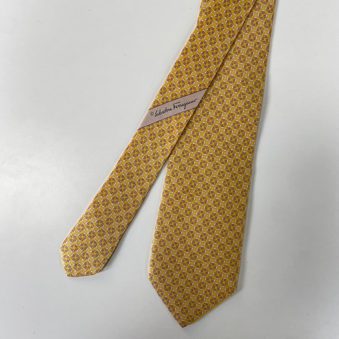 페레가모(Ferragamo) 명품 정품 넥타이 8.1cm 상품이미지3