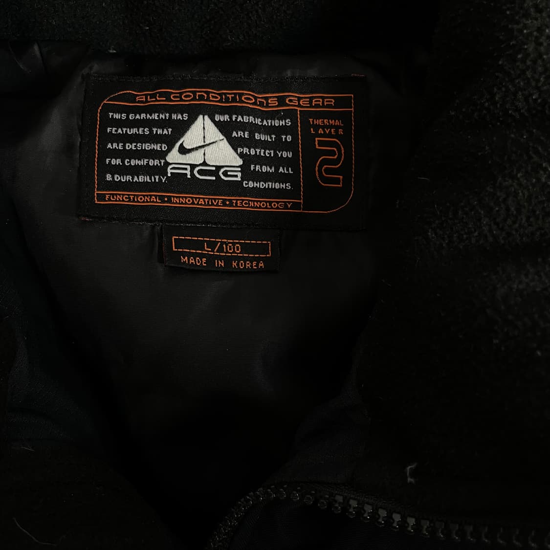 나이키 acg 립스탑 다운 푸퍼 패딩 블랙y 3377 상품이미지5