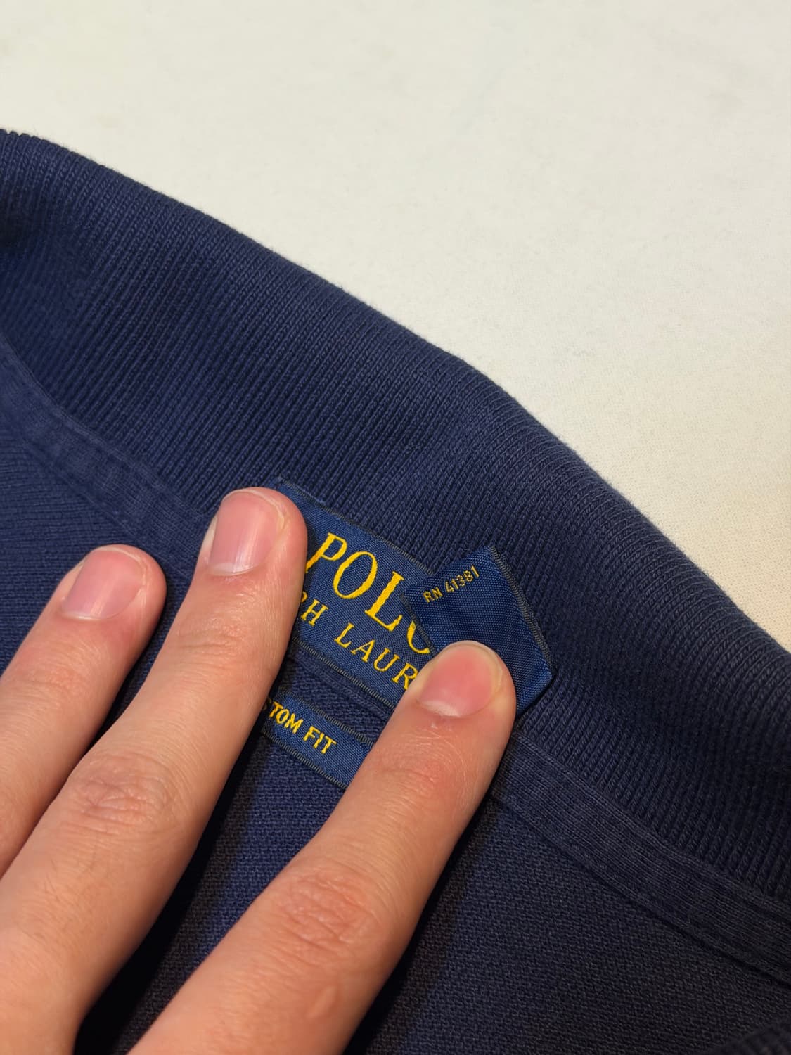 폴로 랄프로렌 빅포니 치프키프 카라티 네이비 상품이미지3