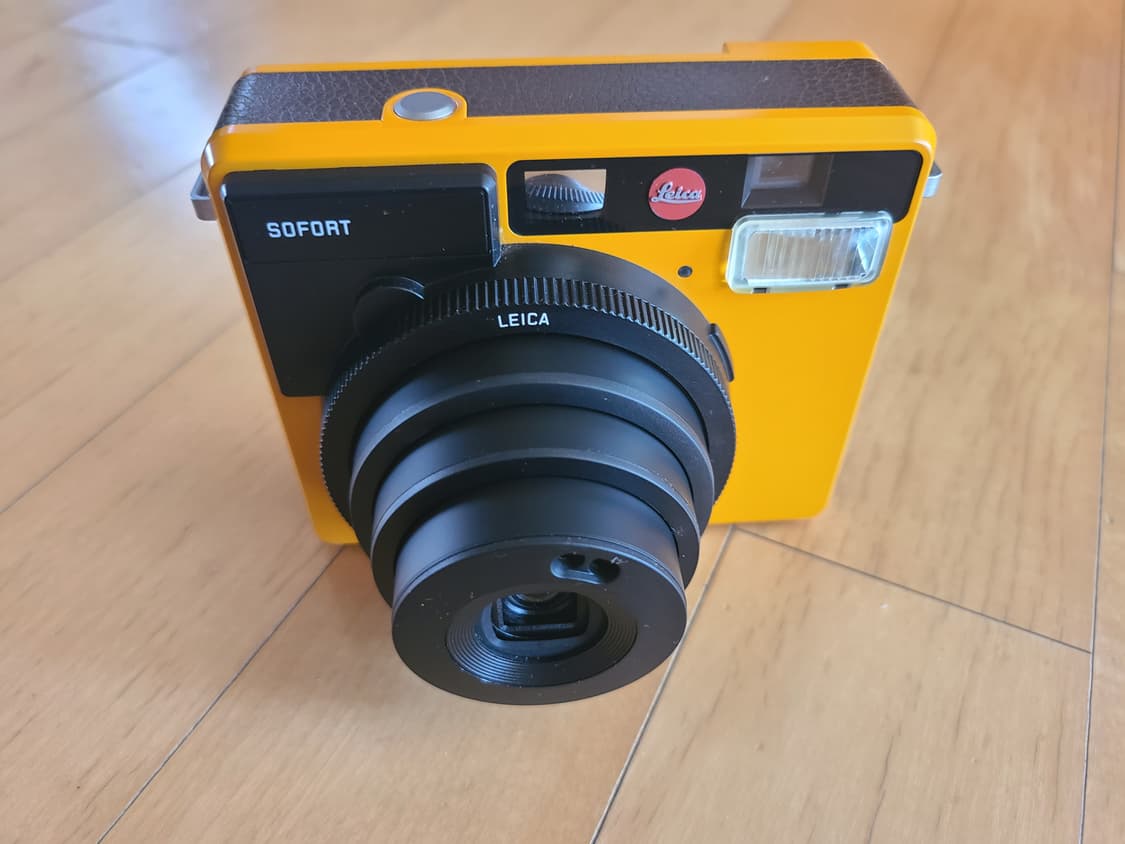 라이카 소포트 즉석카메라 바로 사용 가능 상품이미지9