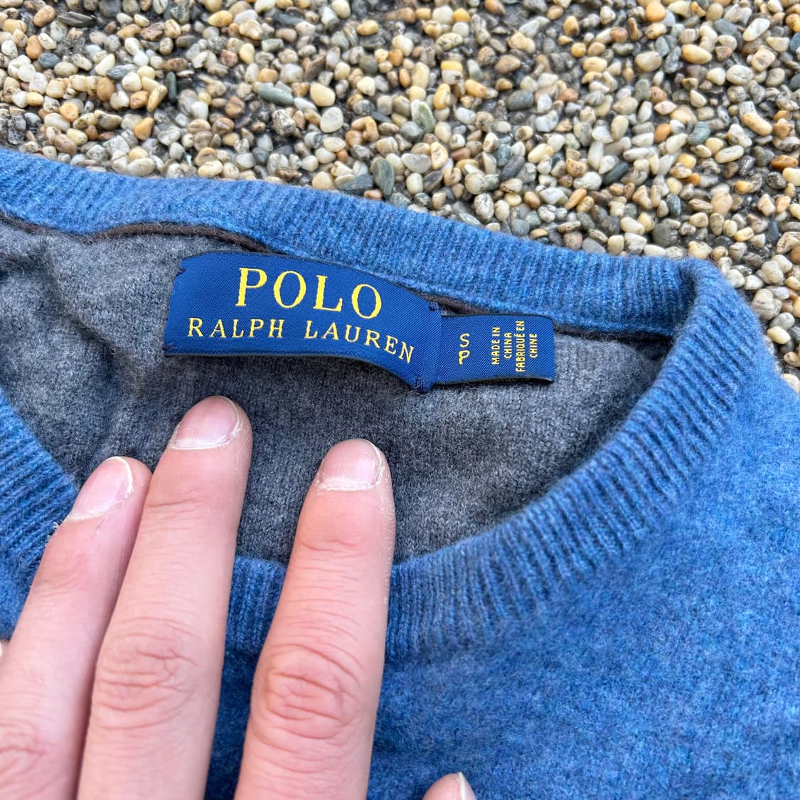 폴로 (POLO RalphLauren)블루 울 니트 상품이미지4