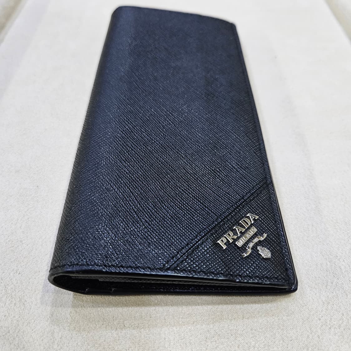 프라다 사피아노 레더 장지갑 블랙 상품이미지7