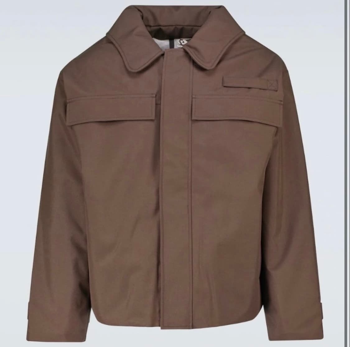 gr10k flame split 패디드 자켓 브라운 상품이미지3