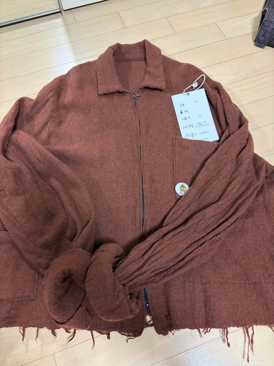 sunsea 울 블루종 상품이미지7