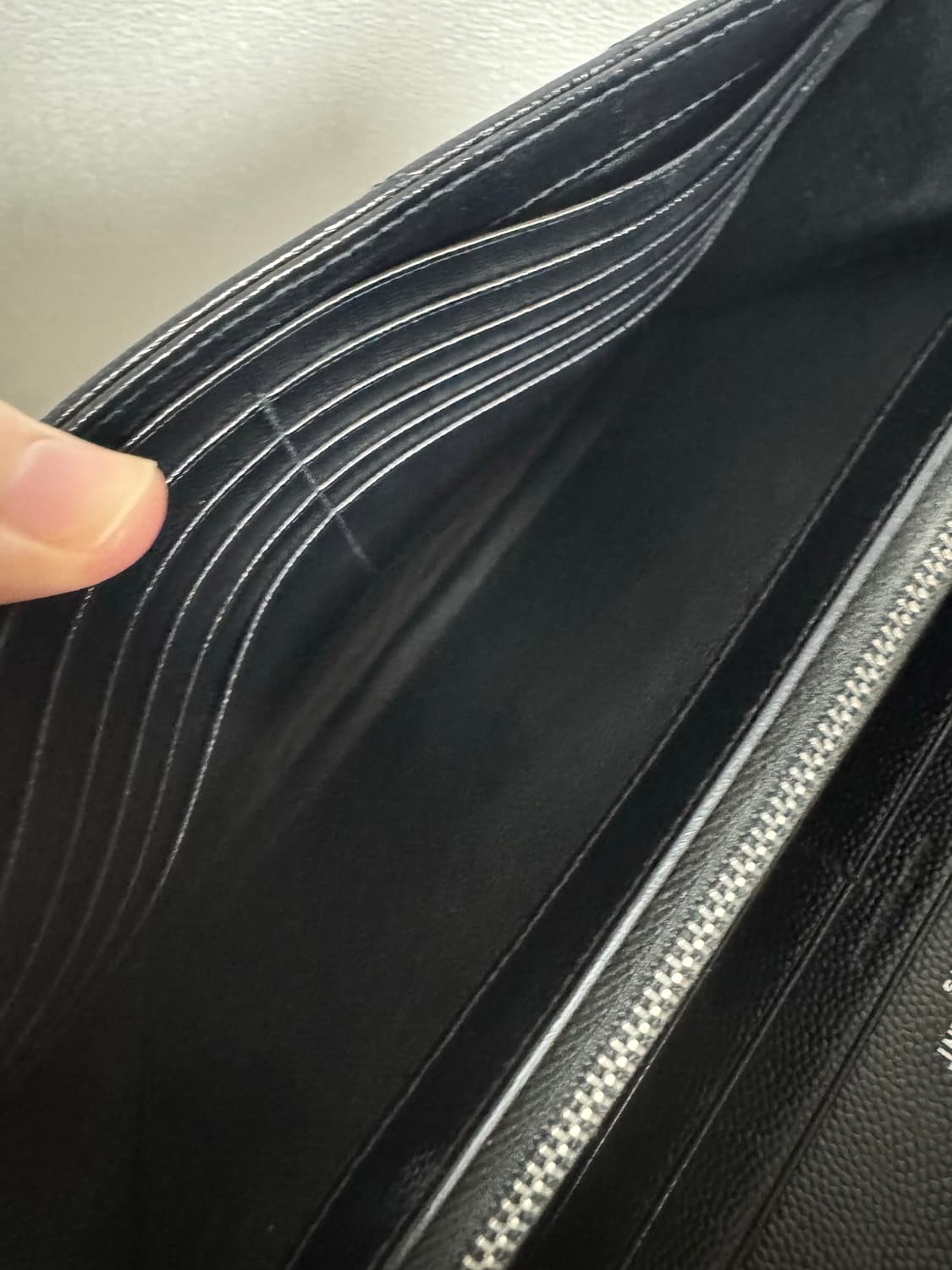 생로랑 엔벨로프 체인백 은장 크로스백 WOC (정품) 상품이미지4