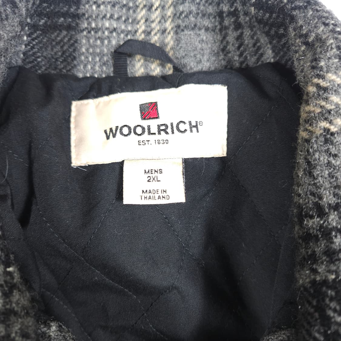 울리치 오버핏 체크 울 자켓 상품이미지2