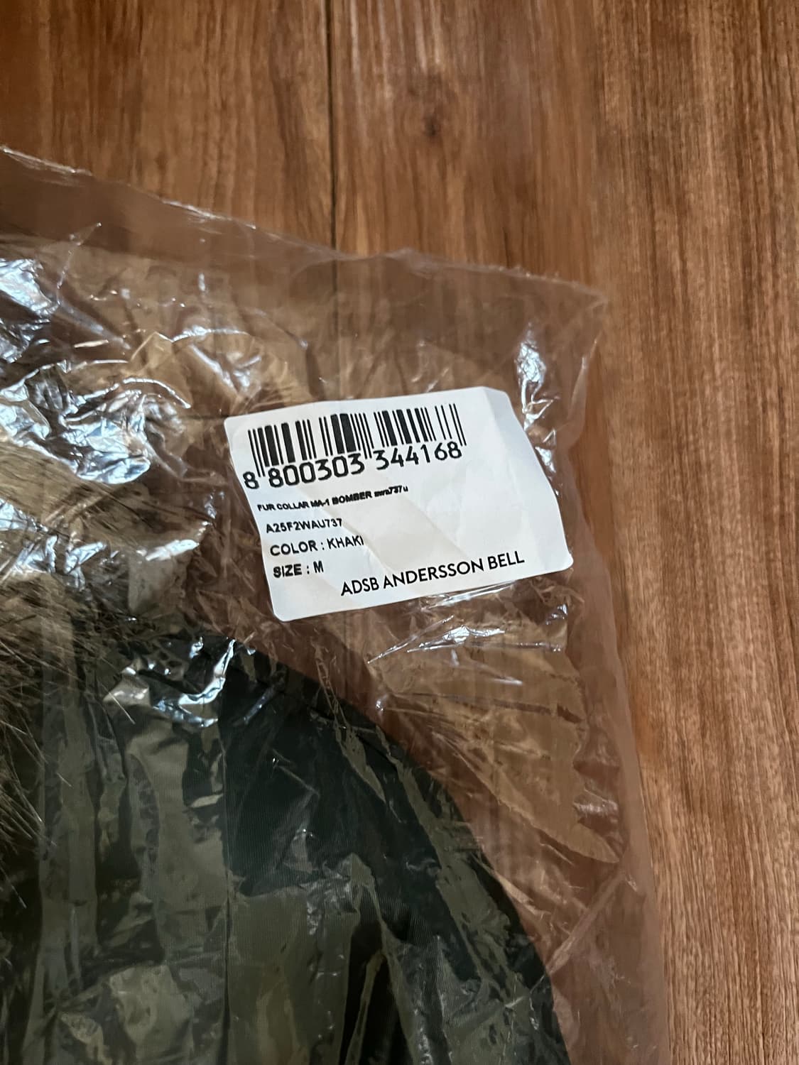 앤더슨벨 카라 퍼 봄버 ma-1 자켓 상품이미지5