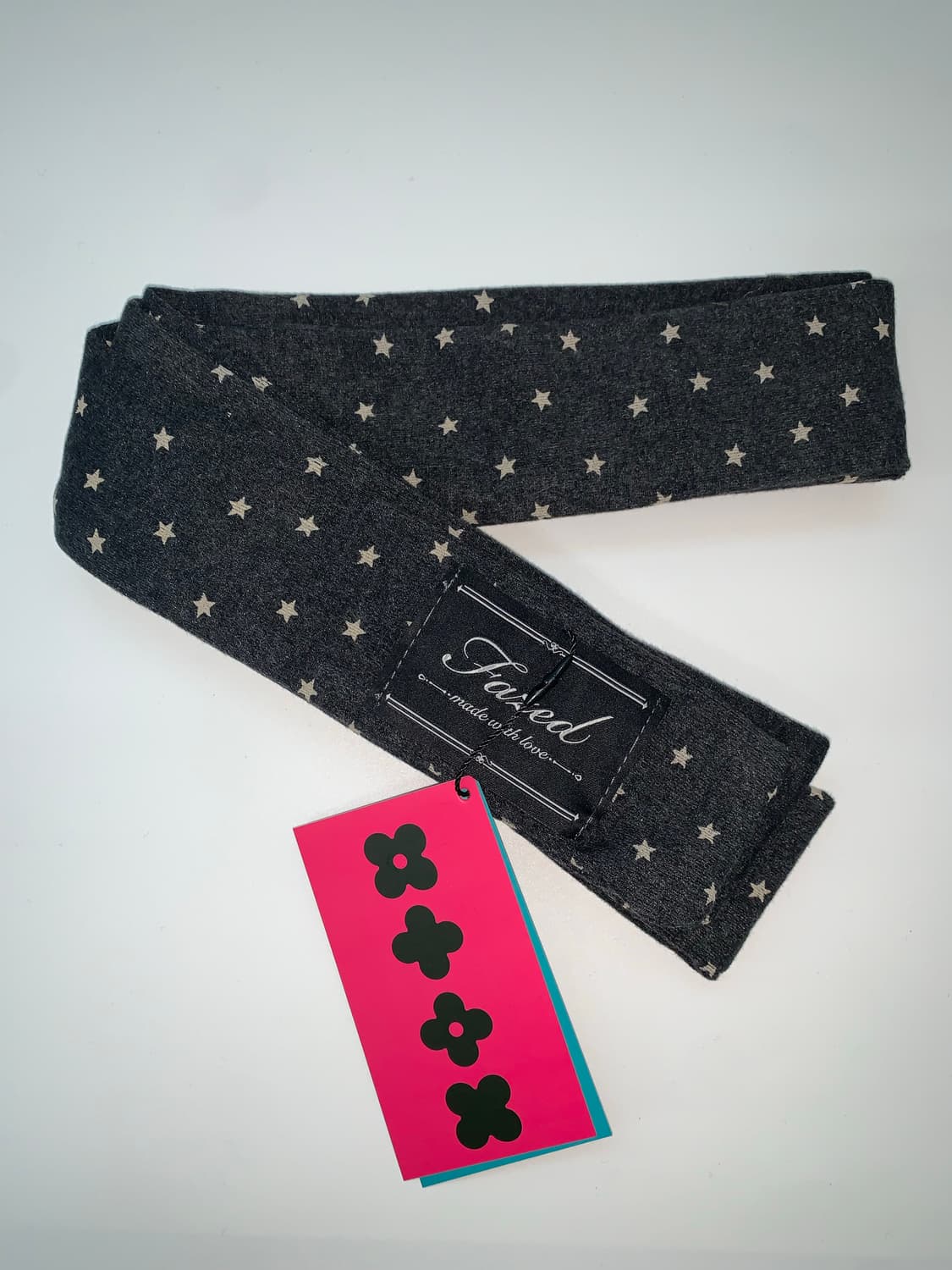 starry long scarf / charcoal 상품이미지6