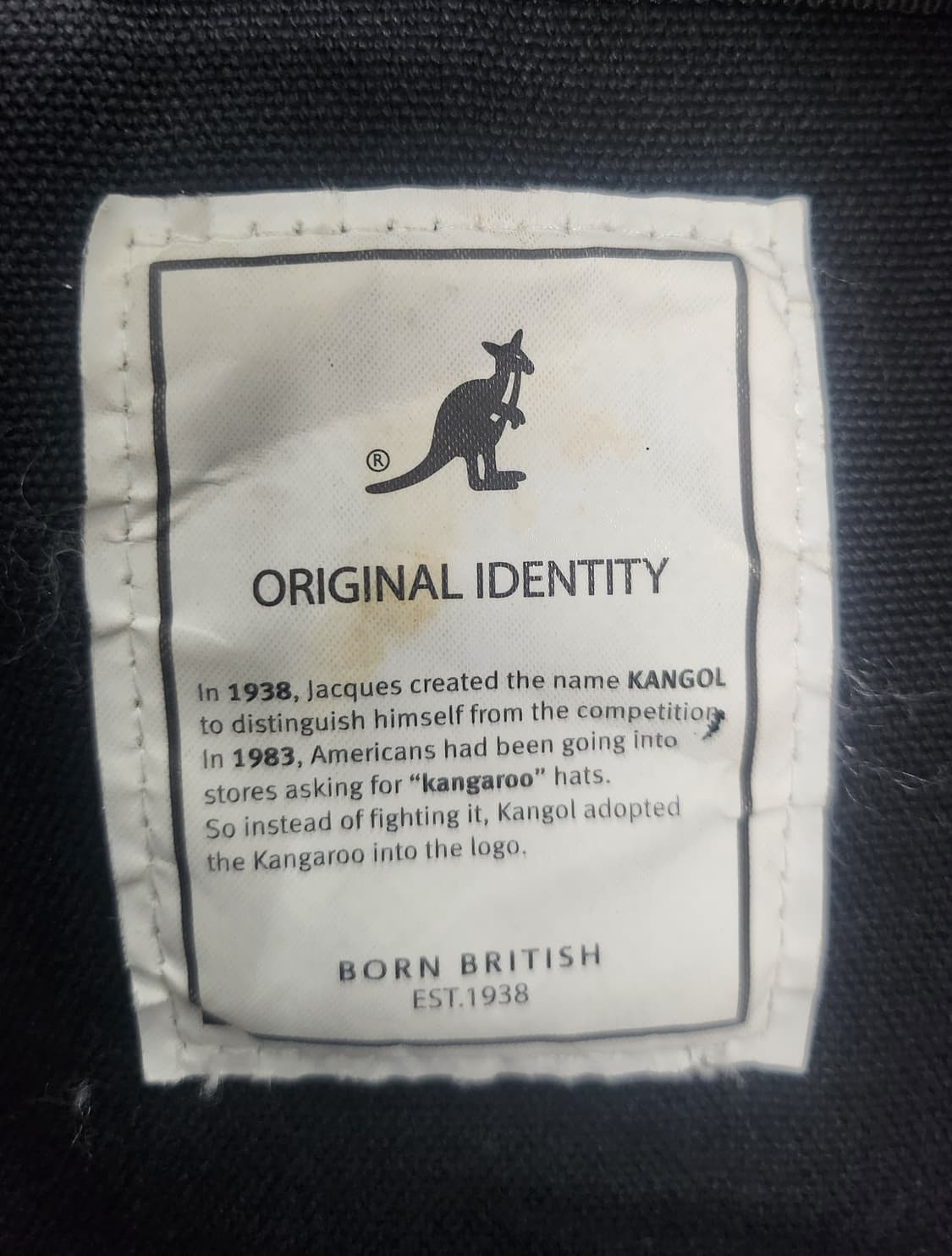 캉골 블랙 캔버스 토트백 겸 숄더백 상품이미지4