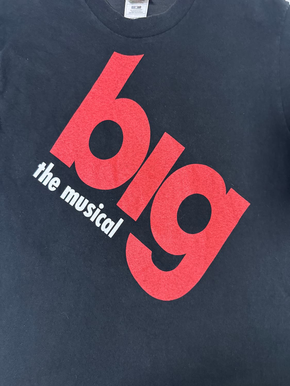 90s usa 톰 행크스 big the musical 티셔츠 상품이미지3