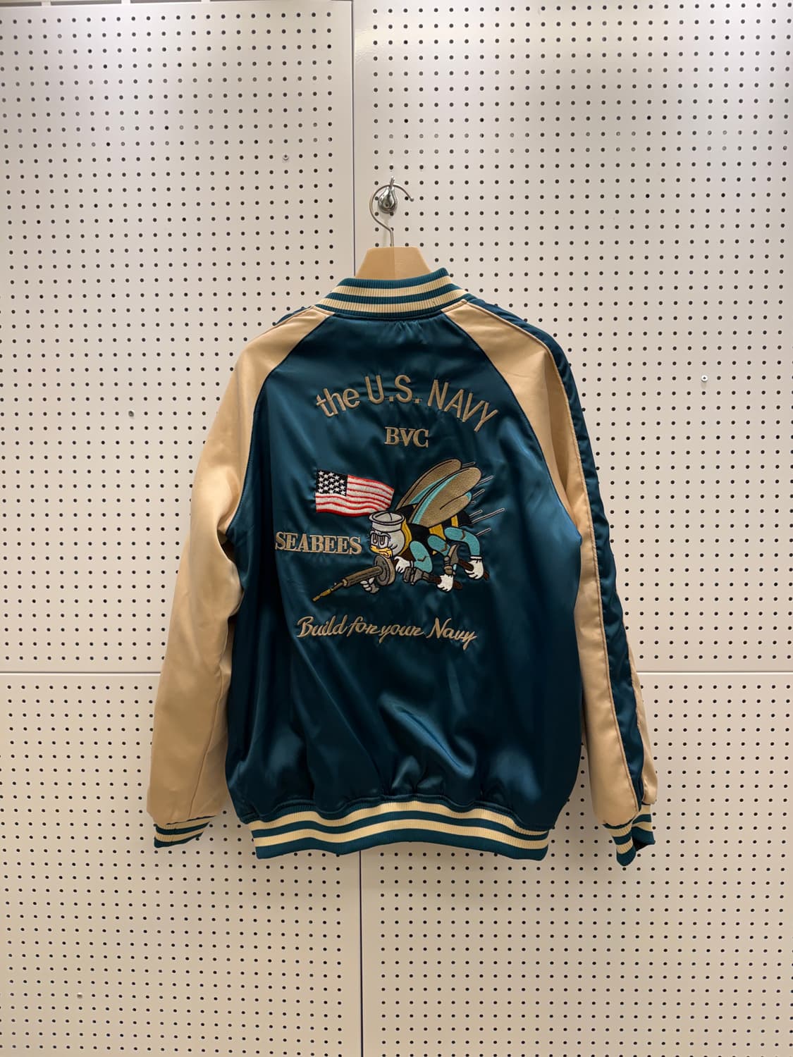 U.S. Navy 자수 리버시블 스카쟌 자켓 U1207 상품이미지4