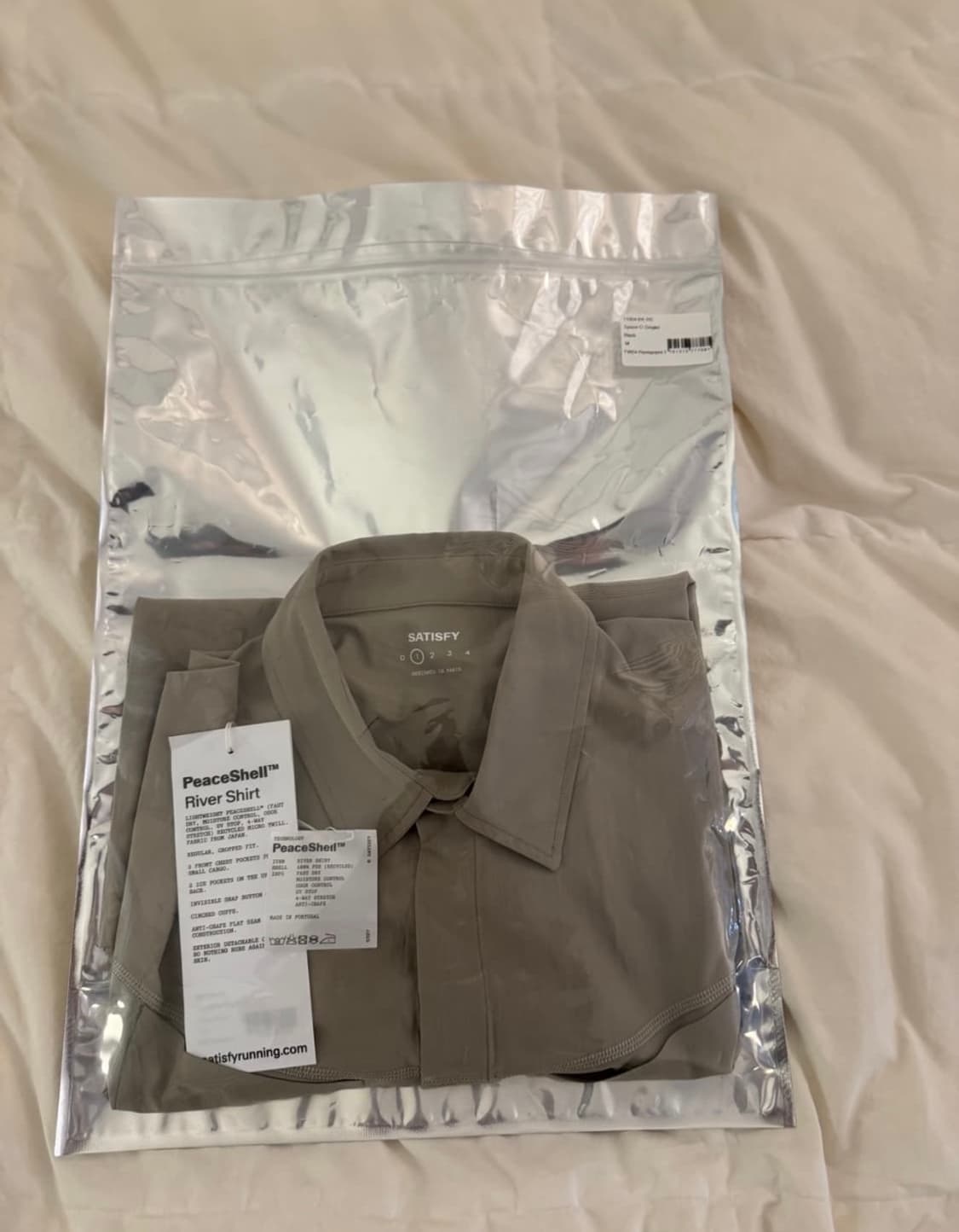 새티스파이 River Shirt Vintage Khaki 상품이미지4